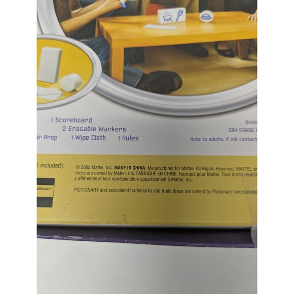 Electronic Pictionary Man Interactive Drawing & Guessing Mattel 2008 - Picture 6 of 6